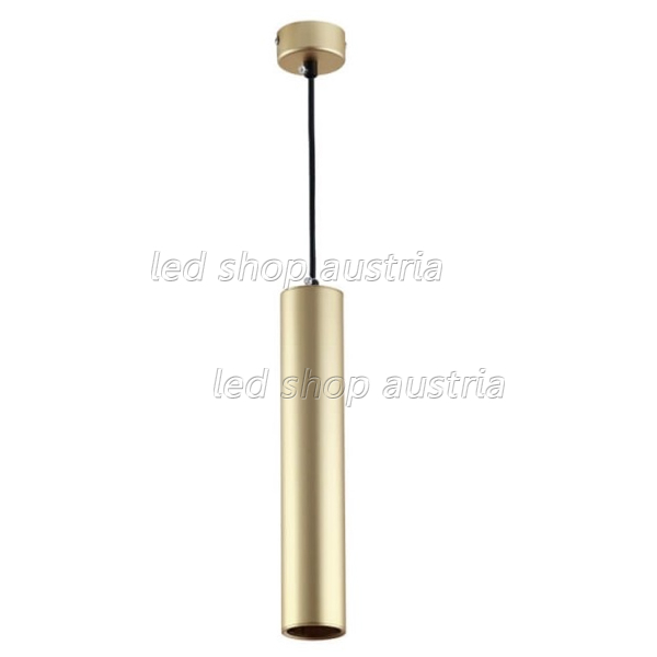 LED Pendelleuchte GU10 30cm gold