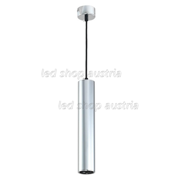 LED Pendelleuchte GU10 30cm Chrom