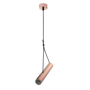 LED Pendelleuchte E27 25cm roségold