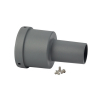 LED Straßenleuchte Adapter Grau