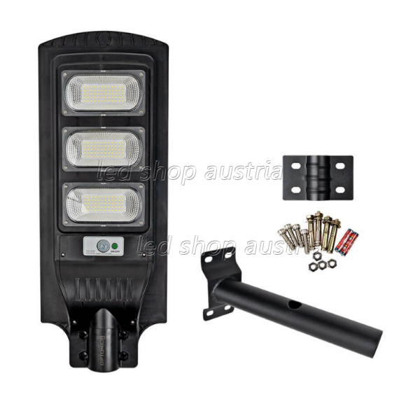 LED Straßenleuchte 15W solarbetrieben 6000K IP65