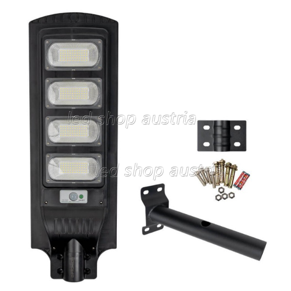 LED Straßenleuchte 18W solarbetrieben 6000K IP65