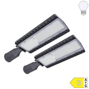LED Straßenleuchte 60W 2Stk. kaltweiß