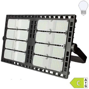 LED Stadion Flutlicht 5700K 480W 90° kaltweiß