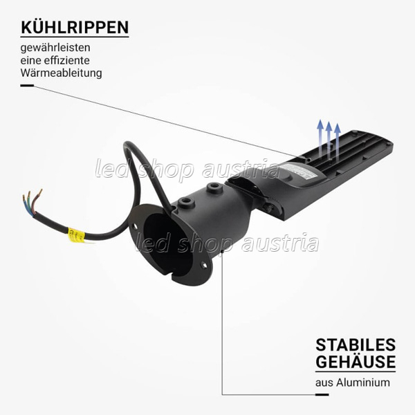 30W LED Straßenleuchte Premium neutralweiß IP65