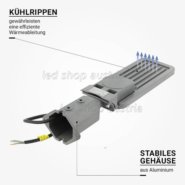 30W LED Straßenleuchte Professional HL neutralweiß IP65