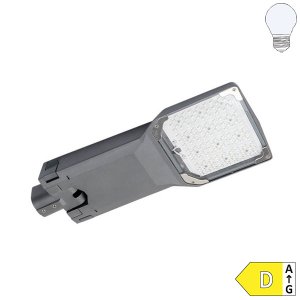 LED Straßenleuchte 100W Moso 0-10V dimmbar mit Dämmerungssensor kaltweiß