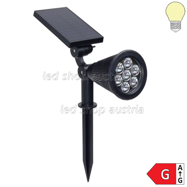 1.5W LED Solar Gartenleuchte 6V IP65 warmweiß