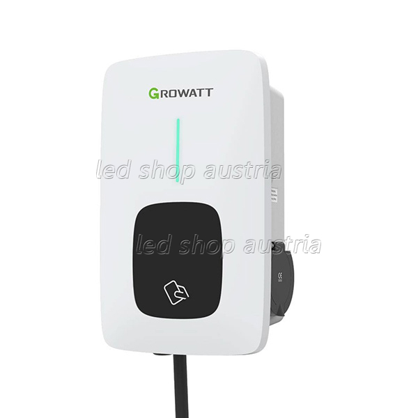Growatt THOR 07AS-S-V1 Wallbox 1-phasig mit RFID-Karte, Steckdose