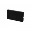 Endkappe flach für ALU Profil Surface_8 schwarz