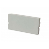 Endkappe flach für ALU Profil Surface_8 weiß