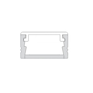 Profilabdeckung opal Surface_8 flach 2000mm