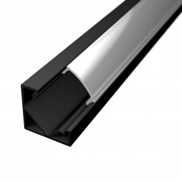 LED Profil ALU Corner_1 2000mm schwarz