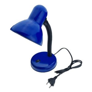 LED E27 Tischleuchte Retro Blau