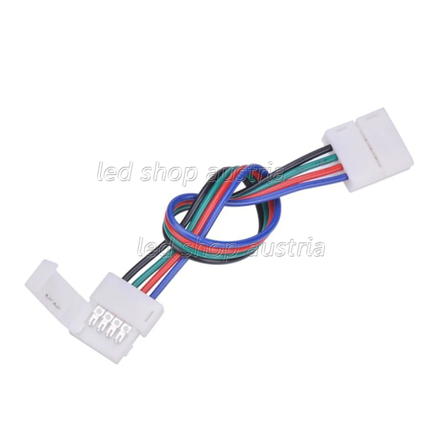 LED RGB Stripe Flex- Verbinder 4 Adern (lötfrei)