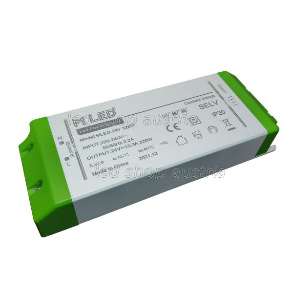 (Bild für) LED Trafo SLIM Premium - 24V DC 320W