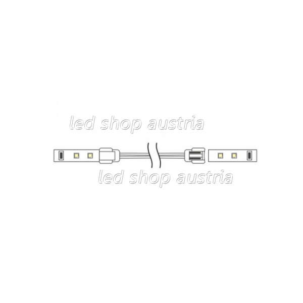 (Bild für) LED Strip flexibler Kabelverbinder 2 Adern f. 8mm Strips f. Profil MiniXL
