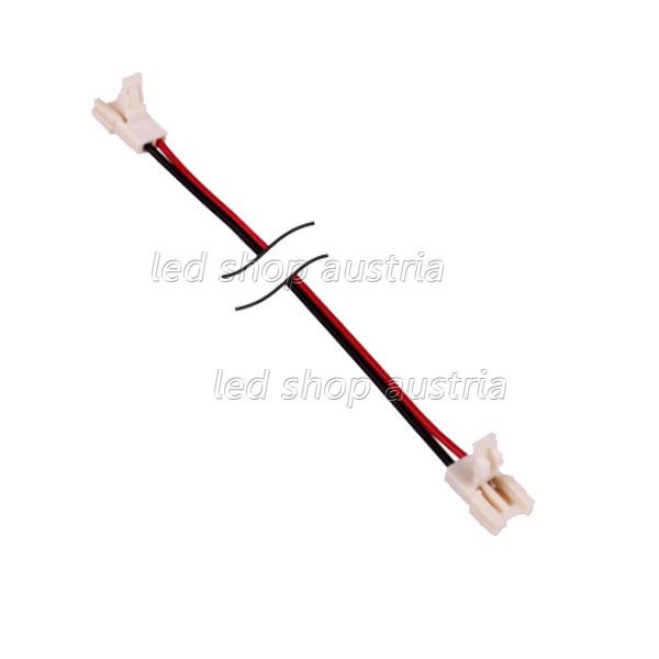 LED Strip flexibler Kabelverbinder 2 Adern f. 8mm Strips f. Profil MiniXL