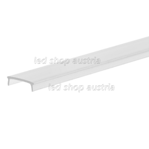 LED Profilabdeckung Recessed_1 2000mm opal - zum Schließen ins Bild klicken