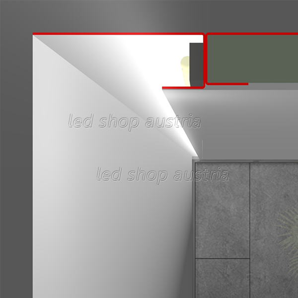 (Bild für) LED Trockenbau Konstruktionsprofil Zinkblech SNL 80 2000mm