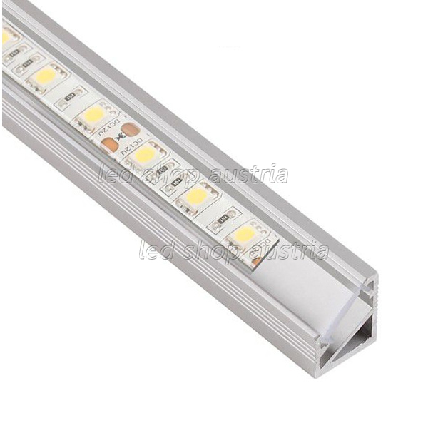 (Bild für) LED ALU Eck- Profil TRI-LINE 2000mm