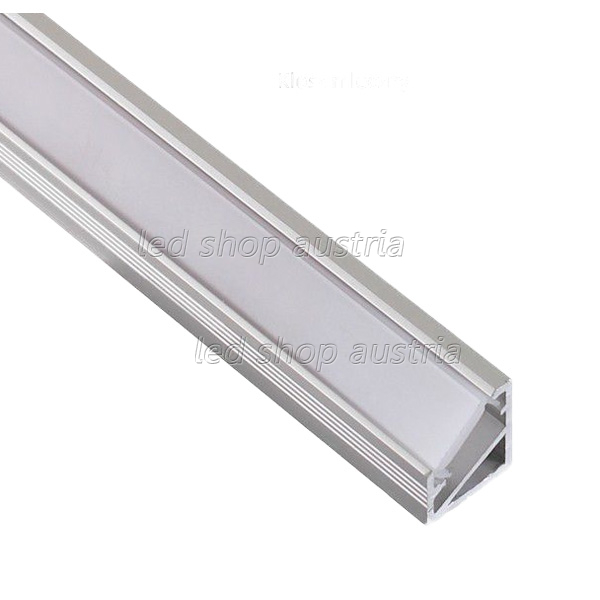 (Bild für) LED ALU Eck- Profil TRI-LINE 2000mm