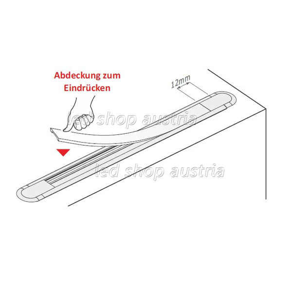 LED Profil ALU Mini DUO 2000mm