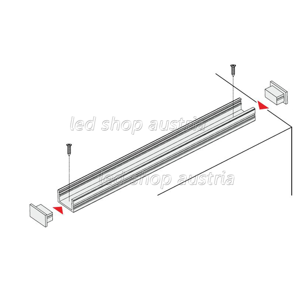 LED Profil ALU MINI XL 2000mm