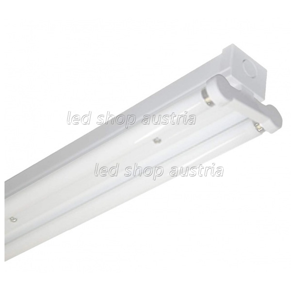 SET: LED Lichtbalken 2-fach inkl. 2x LED Röhre 120 1620lm kaltweiß