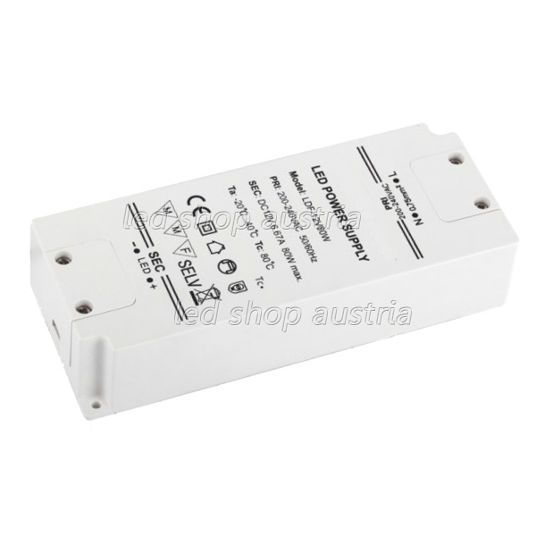 (Bild für) LED Montagenetzteil - 12V 80W DC