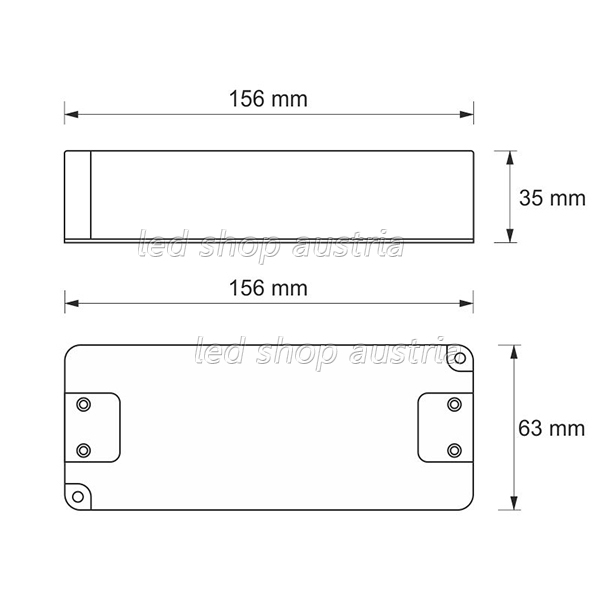 LED Montagenetzteil 24V DC 0-80W