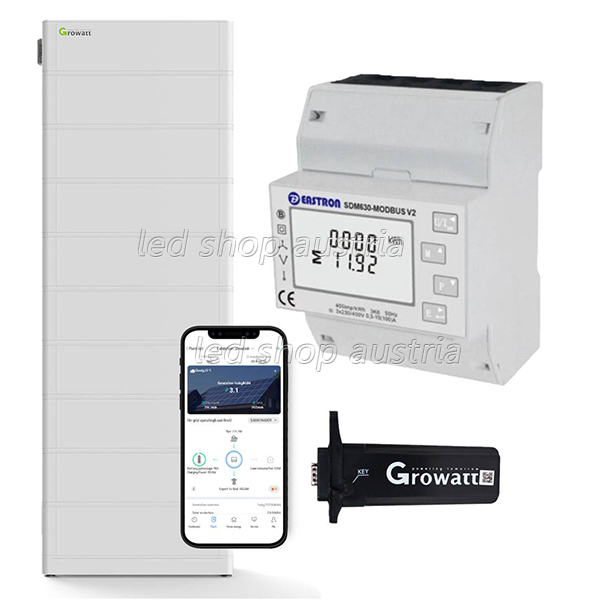 Growatt ARK 20.4kWh Hochvolt-Solarspeicher-Set für Growatt SPH Serie (3-phasig)