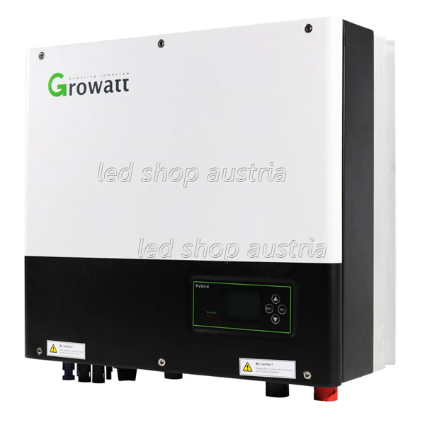 Growatt SPH7000TL3-BH-UP 7kW Solar Hybrid Wechselrichter 3-phasig inklusive Smart Meter