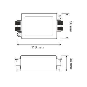 12 - 24V DC Funk LED Dimmer mit multifunktionaler Fernbedienung