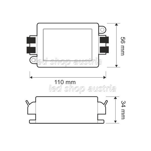 12 - 24V DC Funk LED Dimmer mit multifunktionaler Fernbedienung