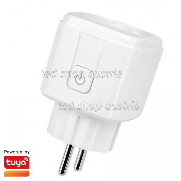 Smart Plug (WIFI 2.4G) mit Tuya App Steuerung, Alexa, Google Assistent kompatibel