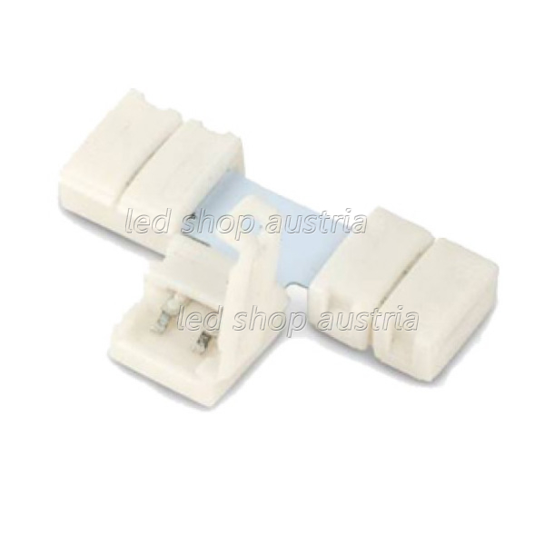 LED Stripe \"T\" Steckverbinder 2 Adern 8mm (lötfrei)