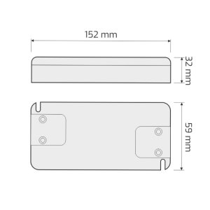 LED Montagenetzteil - 24V DC 0-65W