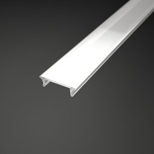 LED Profilabdeckung Corner_1 2000mm opal Type II