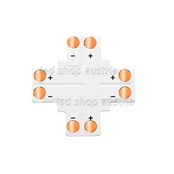LED Stripe 10mm \"X\" Löthilfe 2- polig