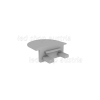LED Profil Endkappe MINI DUO grau