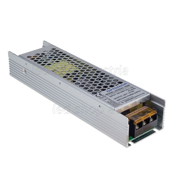 LED Netzteil für LED Leuchtmittel - 24V 100W DC Metall Slim