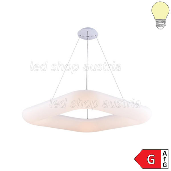 38W LED Home/Office Hängeleuchte quadratisch warmweiß