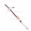 LED Strip Kabelanschluss 2 Adern f. 8mm Strips f. Profil MiniXL 2M Kabel