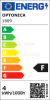 E27 LED G95 Spiegelkopfbirne 400 Lumen 4W gold warmweiß