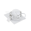 5W LED SMD Downlight quadratisch schwenkbar inkl. Trafo kaltweiß