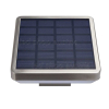 4.4W LED Solar Gehwegleuchte mit PIR Sensor und Erdspieß eckig INOX IP44 warmweiß