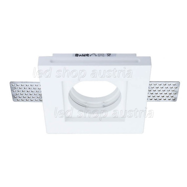Einbaurahmen Trimless für LED GU10 Quadratisch