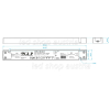 LED Trafo SLIM THIN Premium - 12V DC 100W