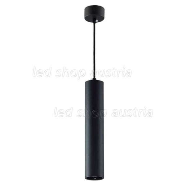 LED Pendelleuchte GU10 30cm schwarz